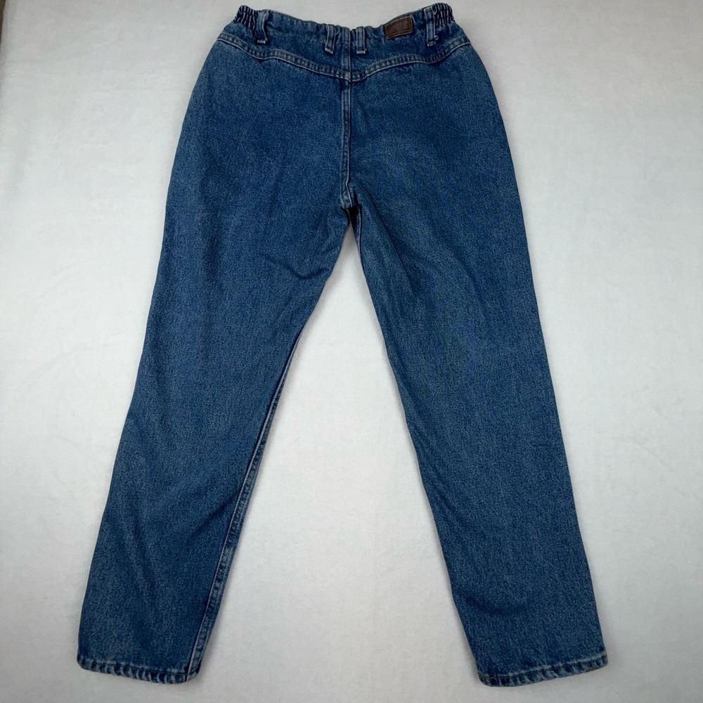 Designed With Your Body In Mind Jeans Women 10P Blue Vintage Style Elastic Waist - Picture 7 of 8